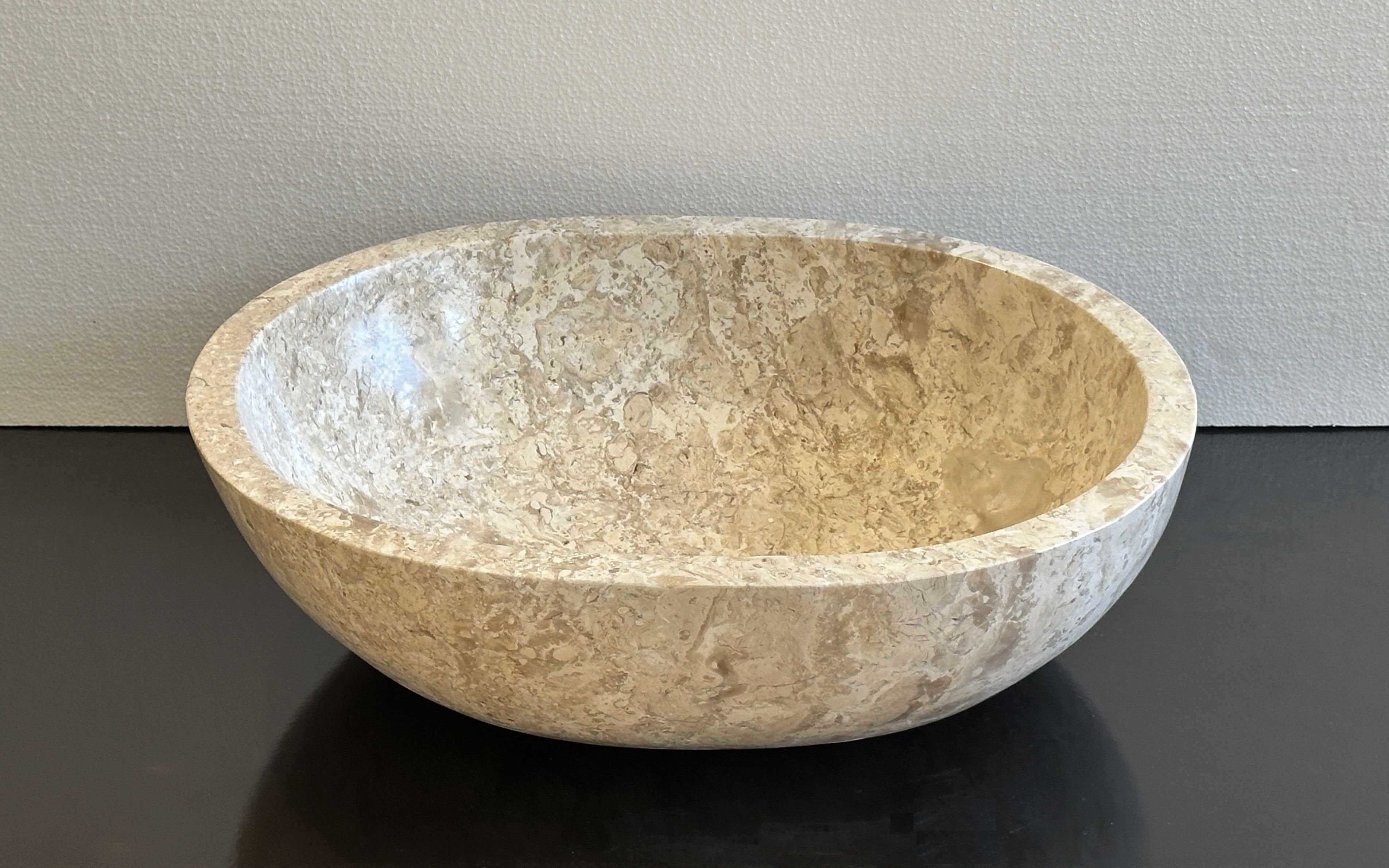 OVALIS in marmo beige
